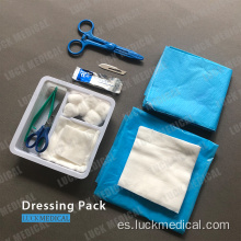 Kit de bandeja de aderezo médico